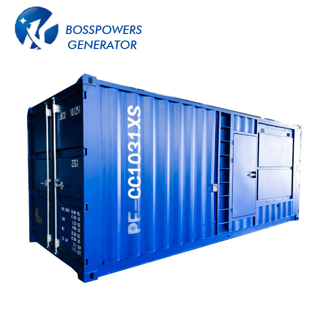 Container Type Power Plant 900kw Weichai Weatherproof Diesel Generator Set