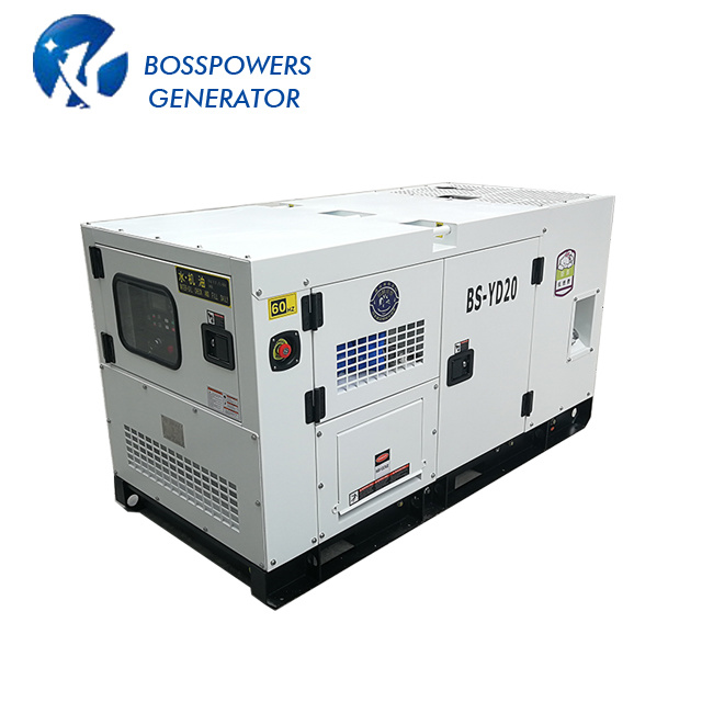 Rated Prime Power 19kw Single Phase Home Generator with Yangdong