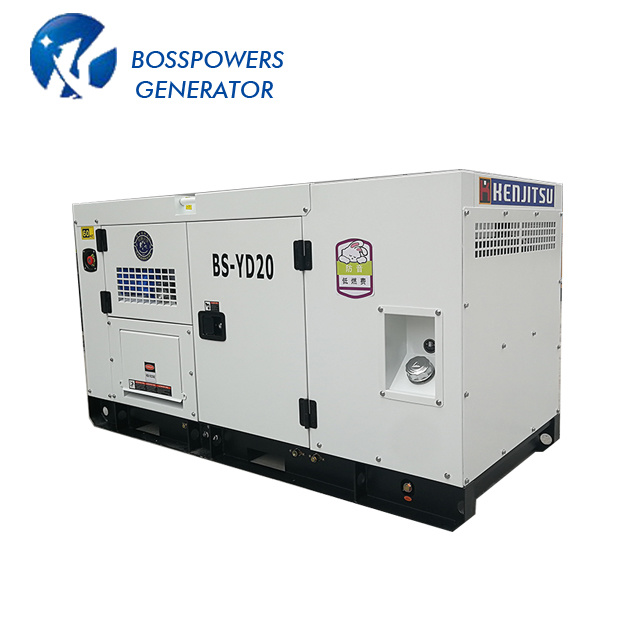 50Hz 60Hz 20kVA Open Soundproof Type Power Generator Yangdong Diesel Generator