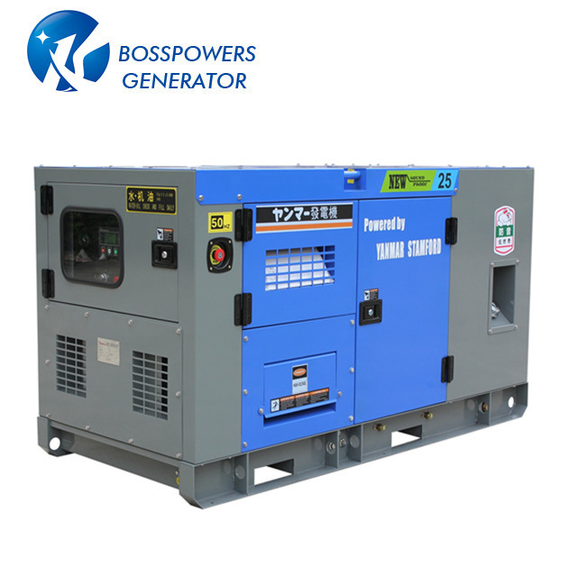 9kw 11kVA Water Cooled Yanmar (3TNV82A-GGE) Diesel Soundproof Electric Generator
