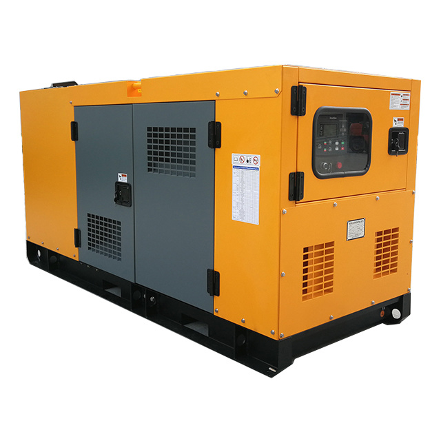 Water Cooled Heavy Duty 300kw 60Hz Industrial Generator Set with Silent Canopy