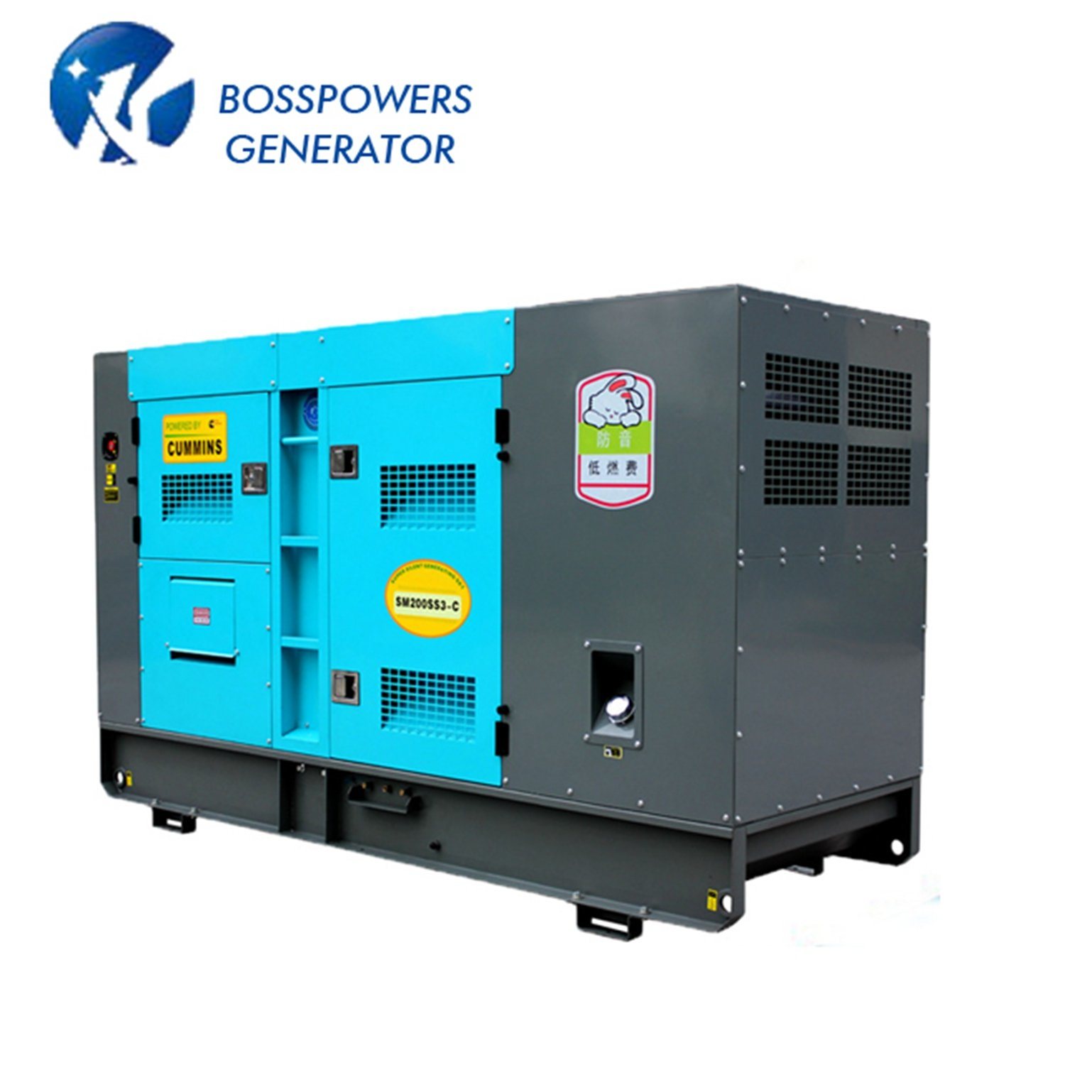 Diesel Generator ATS 24V Battery Stamford Type Alternator