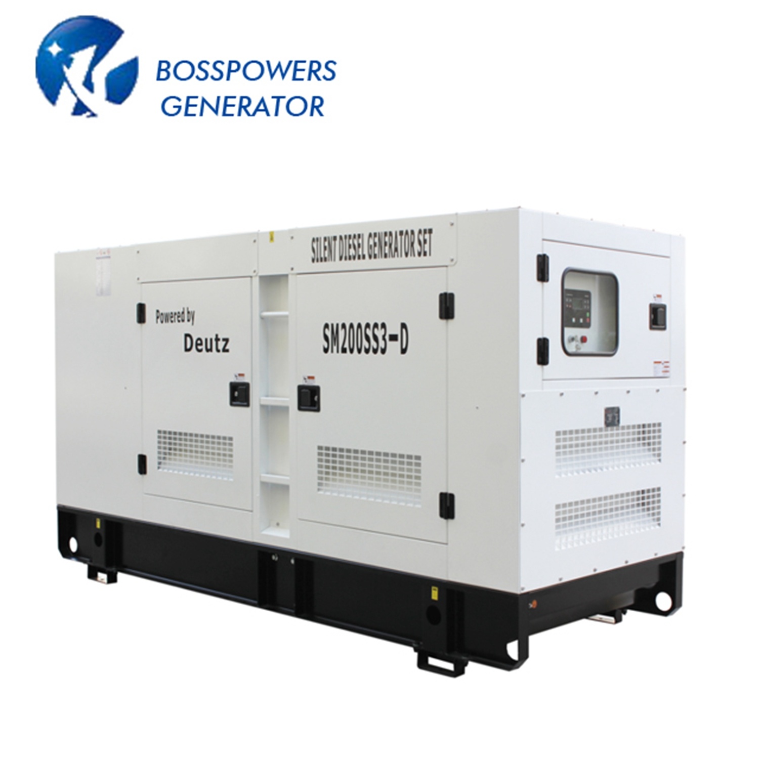 50kw 60Hz 1 Phase Silent Electric Diesel Soundproof Generator Power with Deutz Engine