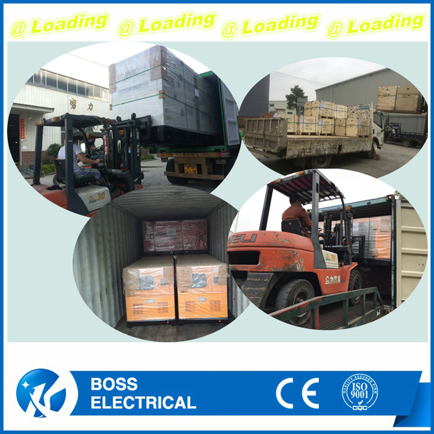 Electric Start Industrial Power 40kw 50kVA Electric Generator Yangdong Engine Silent Generator by CE/ISO Approved