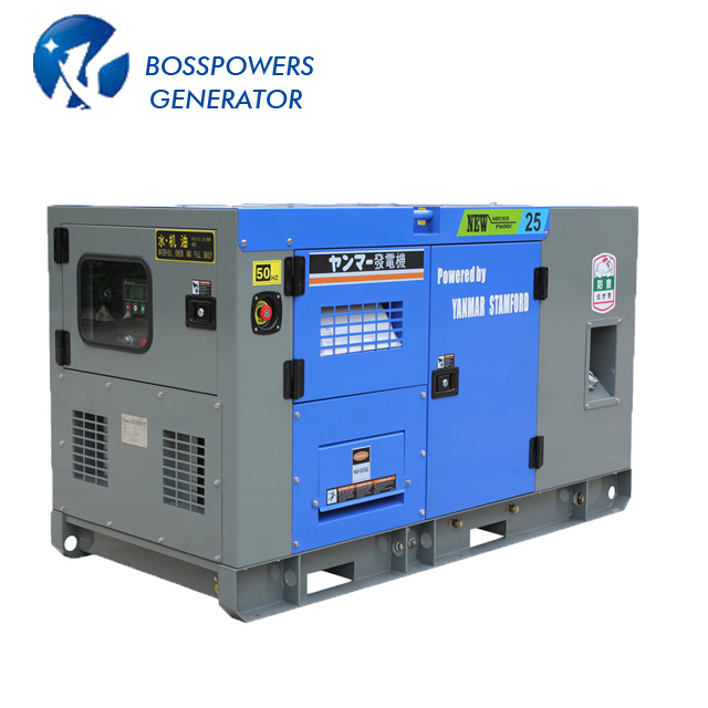 Soundproof Diesel Power Electric Generator by Kubota Diesel Engine
