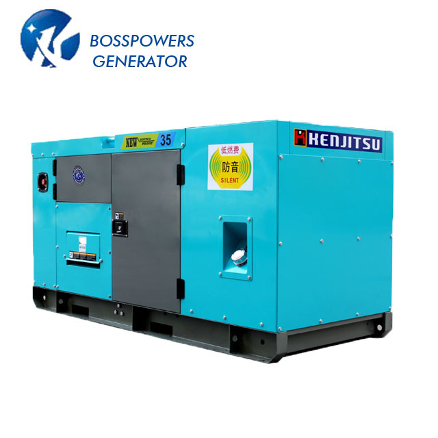 Soundproof Diesel Power Electric Generator by Kubota Diesel Engine