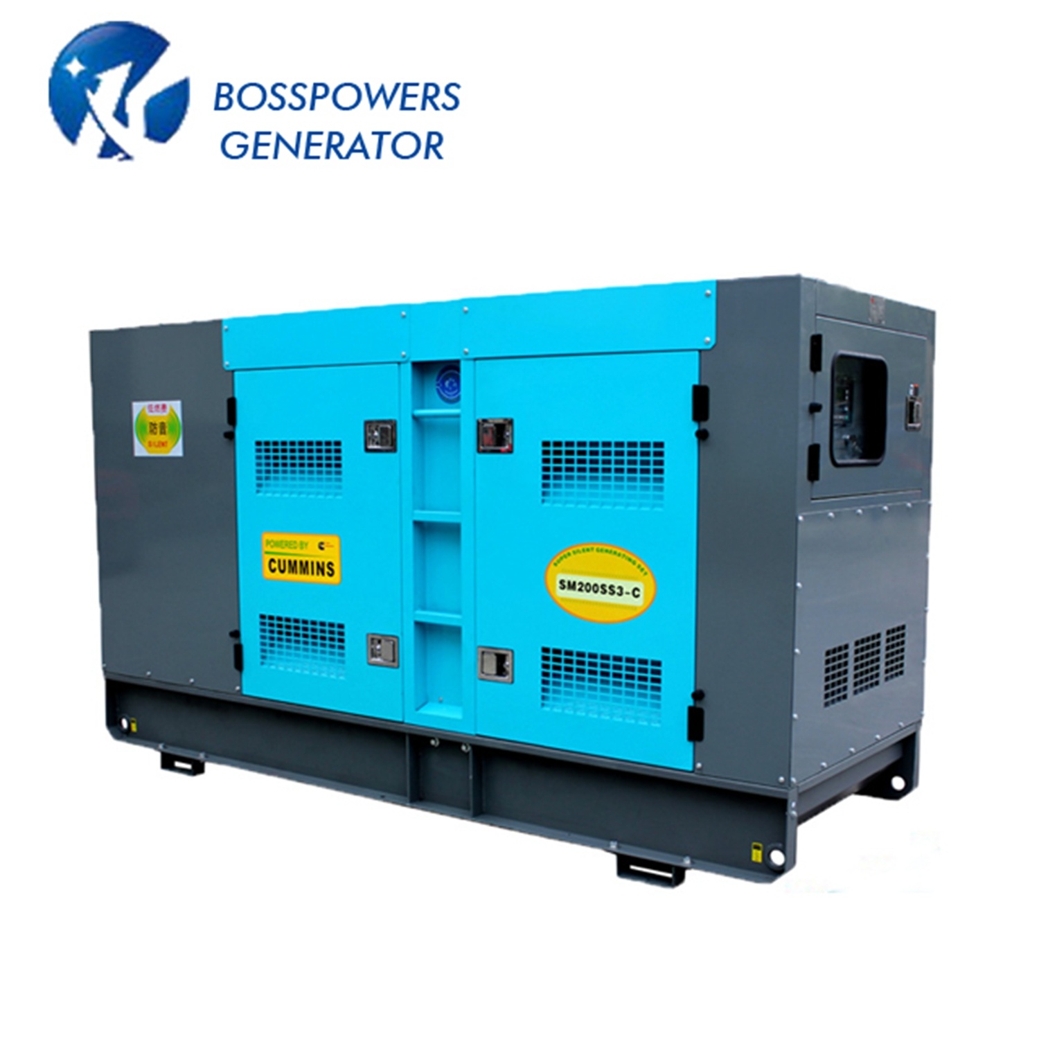 125kVA 160kVA 188kVA 200kVA Industrial Dcec Ccec Silent Standby Generator