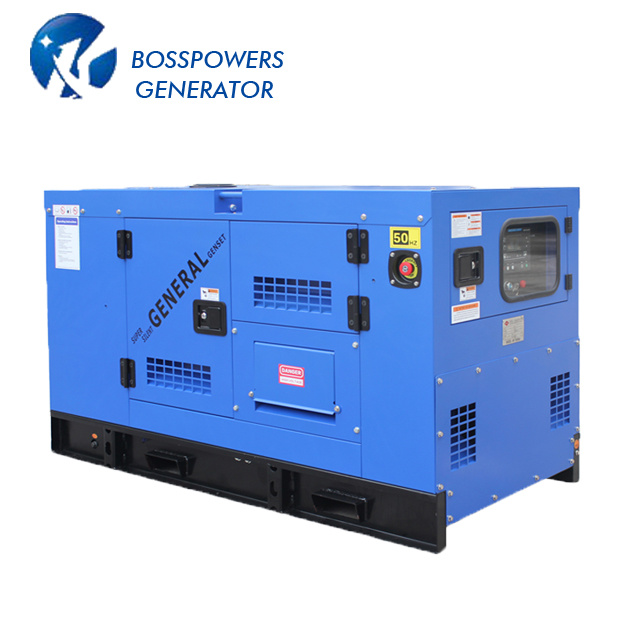 Powered by Weichai Wp2.3D25e200 Engine 18kw Soundproof Silent Diesel Genset