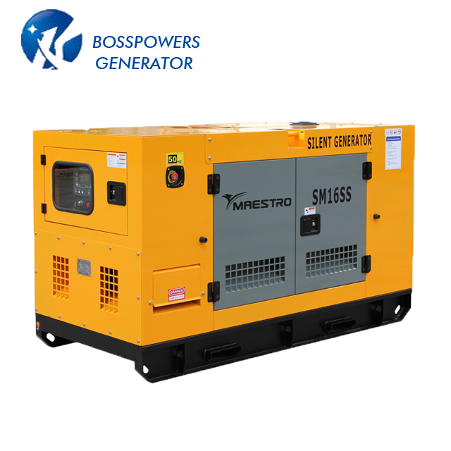 Home Use Small Power 24kw 30kVA Quanchai Soundproof Silent Generator