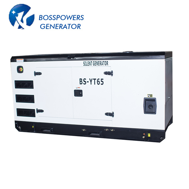 Electric Start 80kw 100kVA Yto Water Cooled Diesel Power Silent Generator