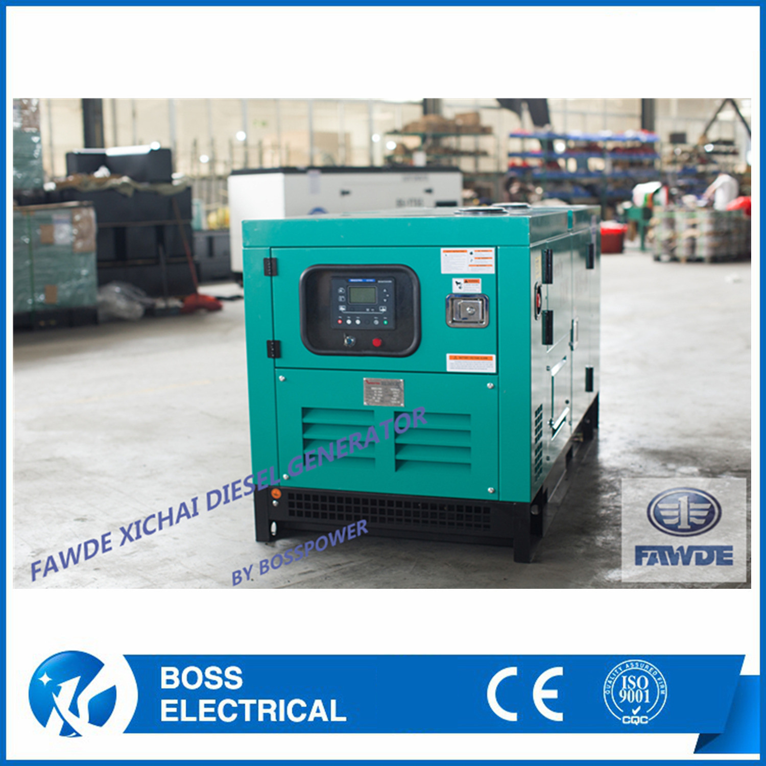 Electric Power Diesel Generator Fawde Xichai Stamford Alternator 16kVA~50kVA Diesel Power Generators