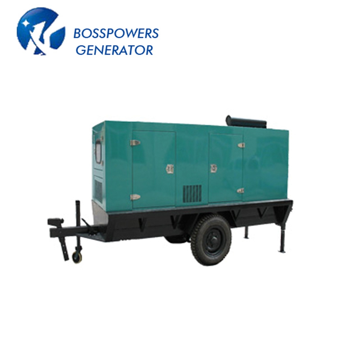10kw Portable Diesel Generator Trailer Power Station for Telecommunication