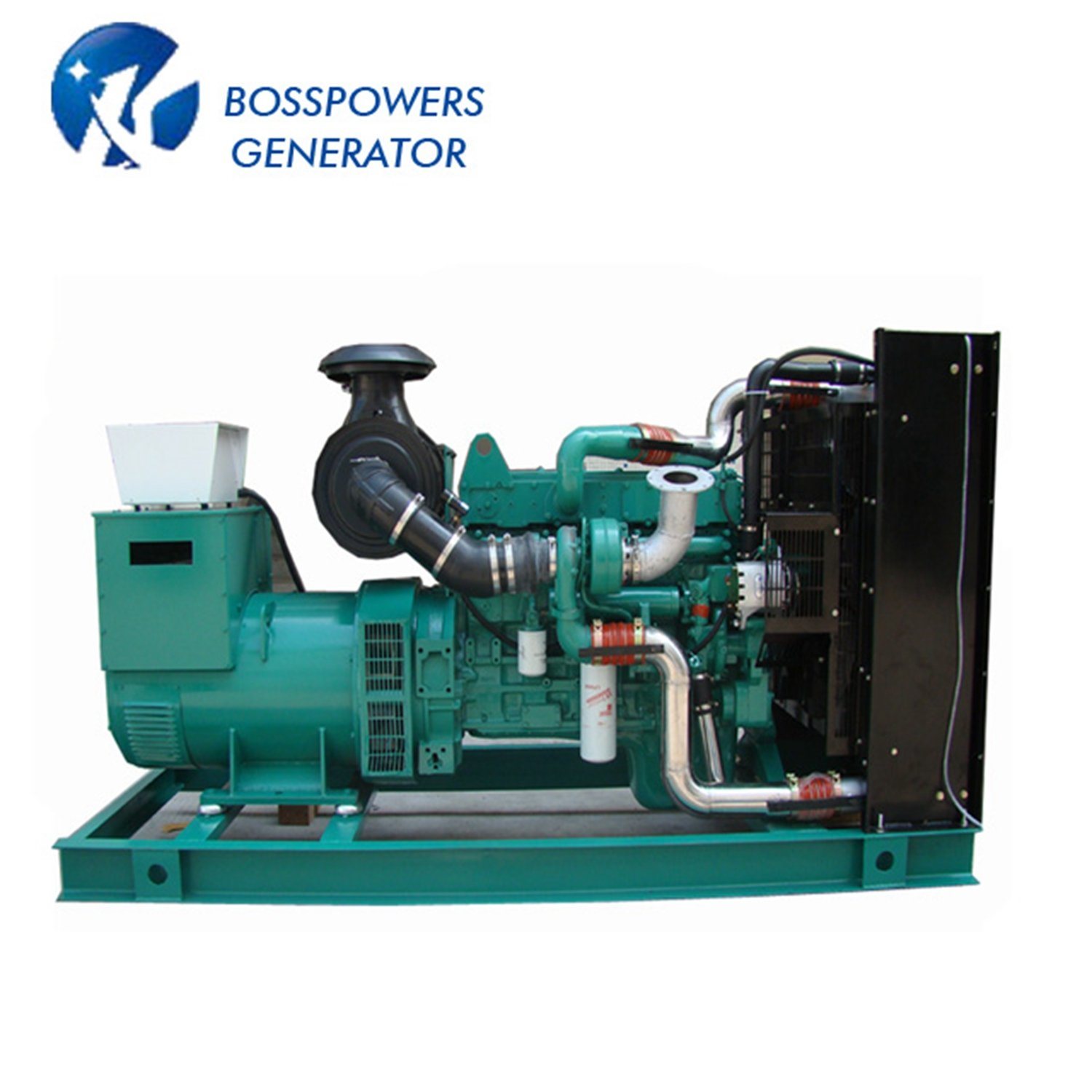 200kVA Three Phase Open Diesel Generator Powered by Kaipu Kp8d280d2