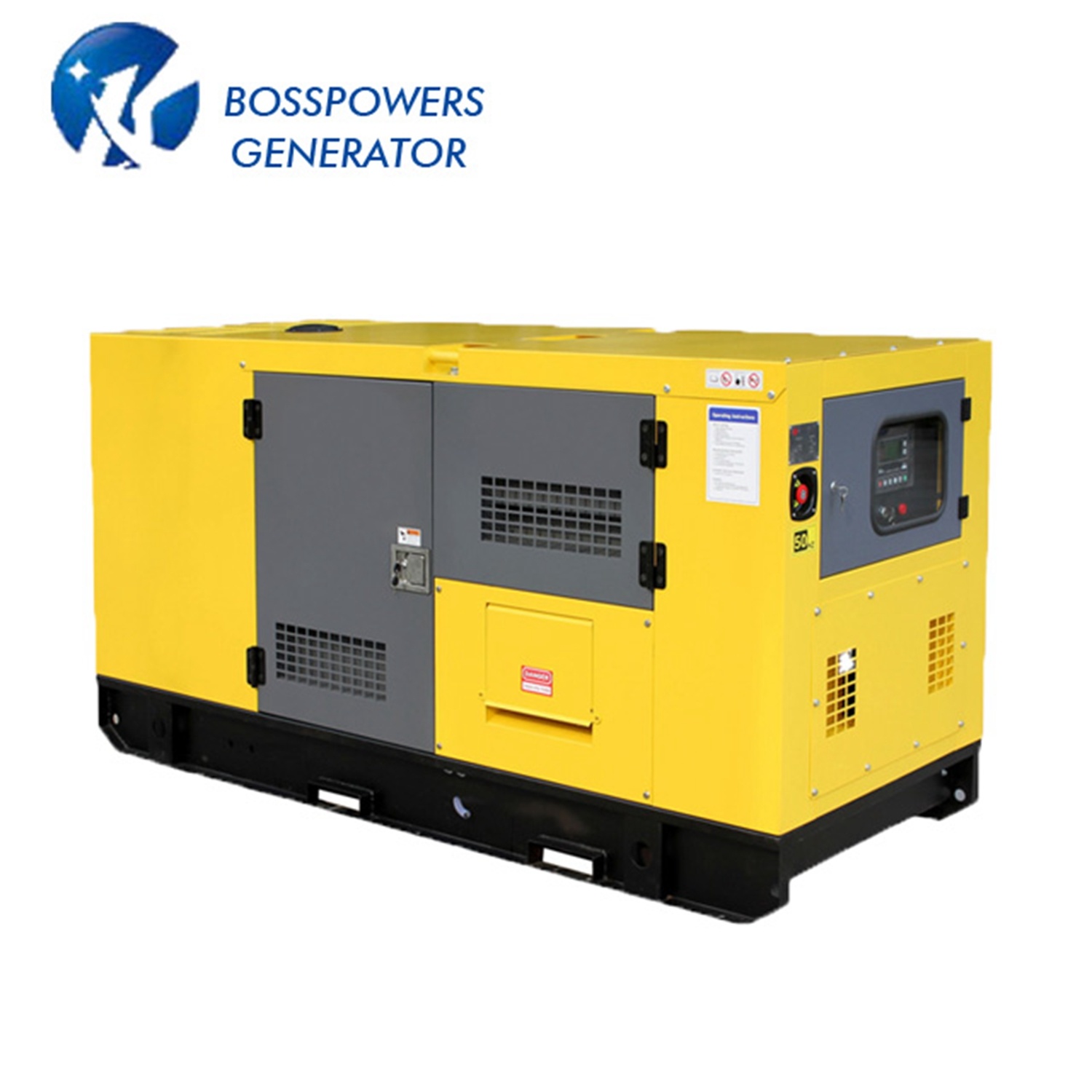 Heavy Duty Rated Power 204kw 60Hz Silent Diesel Industrial Generator with Doosan Dp086la Engine