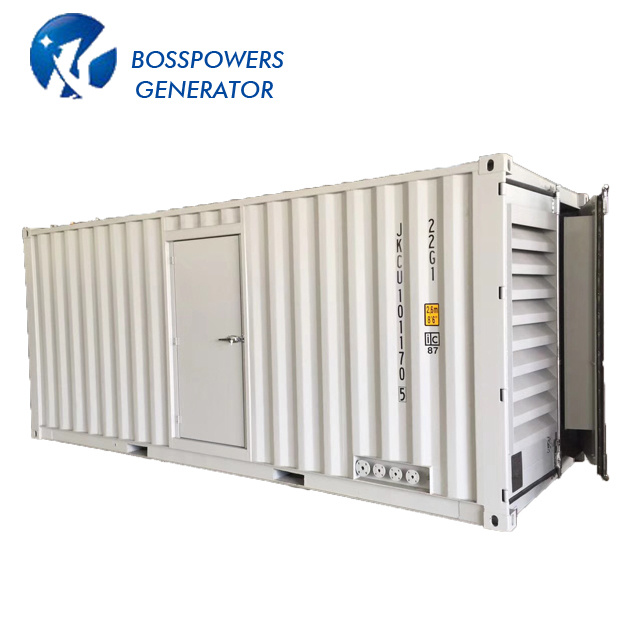 Container Type Power Plant 900kw Weichai Weatherproof Diesel Generator Set